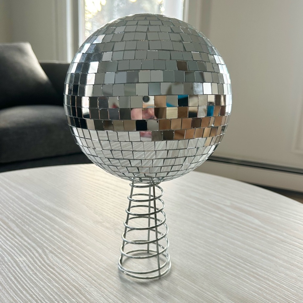 Cody Foster Disco Ball Tree Topper